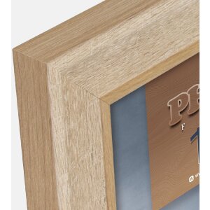 ZEP picture frame Arles wood look clear glass 10x15 cm to 30x40 cm wall mounting