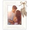 ZEP wooden portrait frame Lille brown white 10x15 13x18 15x20 cm heart decor