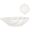 Clayre & Eef 6CEBO0175 Ceramic Bowl White Country Style 16x15x4 cm