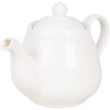 Clayre & Eef 6CETE0144 Teapot Ceramic White 800 ml 22x13x15 cm