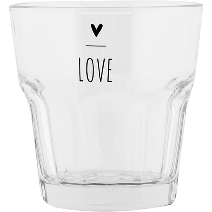 Clayre & Eef BHSGL0009 Drinking Glass Transparent Ø 8x8 cm 200 ml