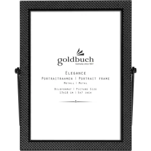 Goldbuch picture frame Elegance Black metal frame 10x15 cm 13x18 cm portrait format