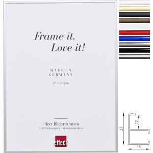 Effect aluminium picture frame Quadro many colours sizes...