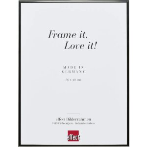 Effect aluminium picture frame Quadro many colours sizes up to 70x100 cm