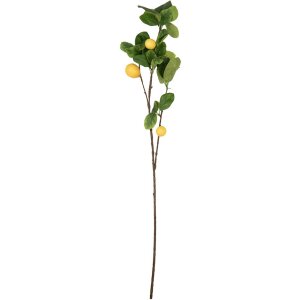 Clayre & Eef 5PL0141 Decorative Lemon Branch Yellow...