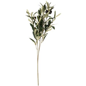 Clayre & Eef 6PL0371 Decorative Branch Olive Green...