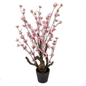 Clayre & Eef 6PL0372 Decorative Tree Pink 18x18x70 cm...