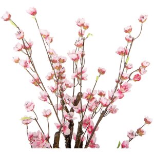 Clayre & Eef 6PL0372 Decorative Tree Pink 18x18x70 cm Plastic