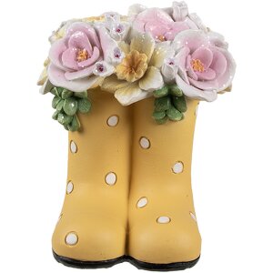 Clayre & Eef 6PR5182 Decoration Boots Yellow Country...