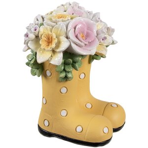 Clayre & Eef 6PR5182 Decoration Boots Yellow Country...