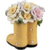 Clayre & Eef 6PR5182 Decoration Boots Yellow Country Style 10x10x12 cm