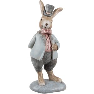 Clayre & Eef 6PR5256 Decorative Rabbit Beige Blue...