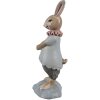 Clayre & Eef 6PR5259 Decorative Rabbit Beige Blue 6x5x13 cm