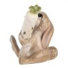 Clayre & Eef 6PR5238 Decorative Rabbit Beige 6x5x7 cm Polyresin Country Style