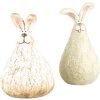 Clayre & Eef 6PR5268 Decorative Rabbit Beige 10x9x14 cm Country Style