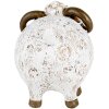 Clayre & Eef 6PR5274 Decoration Sheep White Brown 9x7x8 cm