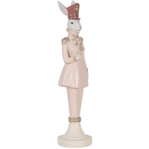 Clayre & Eef 6PR5120 Decorative Rabbit White Pink...