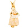 Clayre & Eef 6PR5233 Decorative Rabbit Brown Beige 11x11x26 cm Country Style