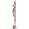 Clayre & Eef 6PR5239 Decorative Rabbit Beige Grey 7x5x24 cm Country Style