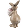 Clayre & Eef 6PR5253 Decorative Rabbit Beige Pink 6x9x15 cm Country Style