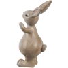 Clayre & Eef 6PR5255 Decorative Rabbit Beige Pink 5x4x11 cm Country Style