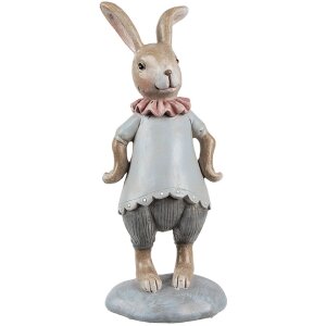 Clayre & Eef 6PR5257 Decorative Rabbit Beige Blue...