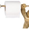 Clayre & Eef 6PR5104 Toilet roll holder Orangutan Gold 40x12x23 cm