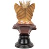 Clayre & Eef 6PR5107 Decorative Bust Cat Brown Beige 20x19x37 cm Country Style