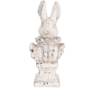 Clayre & Eef 6TE0563 Decorative Rabbit Beige Stone...