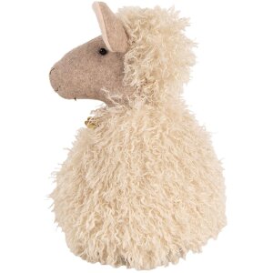 Clayre & Eef TW0616 Decoration Sheep Beige 20x21x28 cm