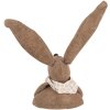 Clayre & Eef TW0617 Decoration Rabbit Brown 20x17x41 cm Country style