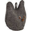 Clayre & Eef TW0619 Decoration Cat Grey 20x14x22 cm