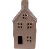 Clayre & Eef 6CE2118 Decoration House LED Brown 8x6x15 cm