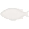 Clayre & Eef 6CEBO0197S Bowl Fish Ceramic White 24x11x2 cm 100 ml