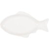 Clayre & Eef 6CEBO0199L Bowl Fish White 48x26x5 cm 925 ml