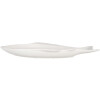 Clayre & Eef 6CEBO0199M Bowl Fish Ceramic White 39x21x4 cm 550 ml