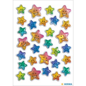 HERMA decorative labels MAGIC Sterne 1 sheet