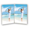 Acrylic double frame for 2 photos 10x15 cm