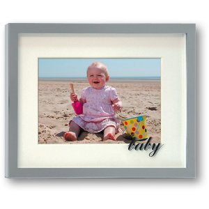 Sissi baby frame with passepartout 10x15