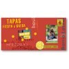 Tapas wooden picture frame with magnets for cooking recipes