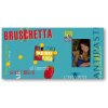 Bruschetta wooden picture frame with magnets for cooking recipes