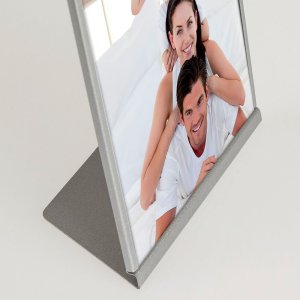 Metal picture frame format 15x20 cm Window high