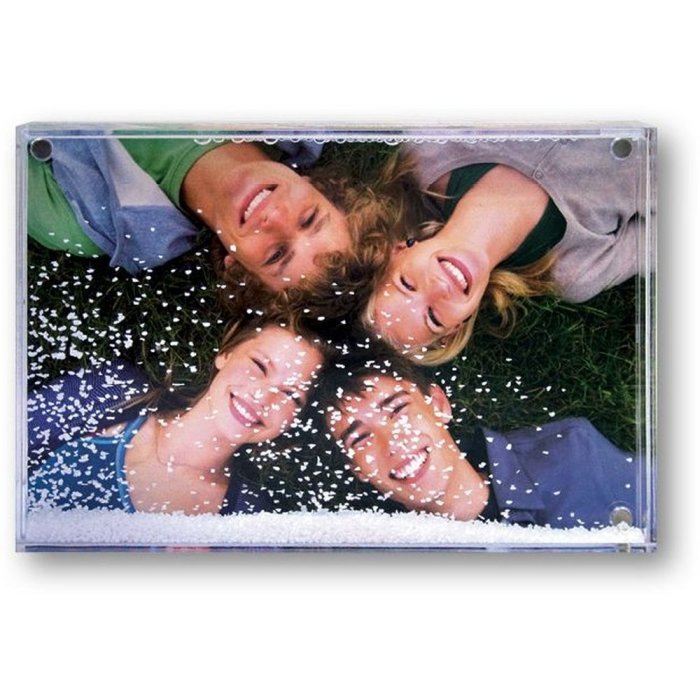 Shaking frame 10x15 frame snowflakes