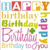 Mini Card Artebene Happy Birthday