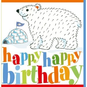 Mini Card Art Level Polar Bear-Kids