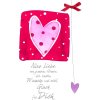 Card All Love Watercolour Heart