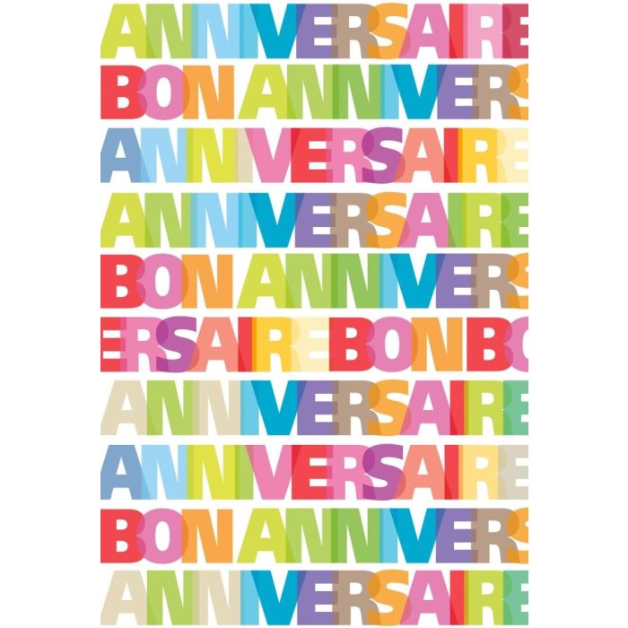 Artebene card Bon Anniversaire-multic.