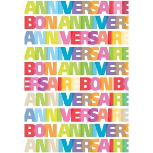 Artebene card Bon Anniversaire-multic.