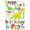 Artebene Card Embossing-Birthday-Dino