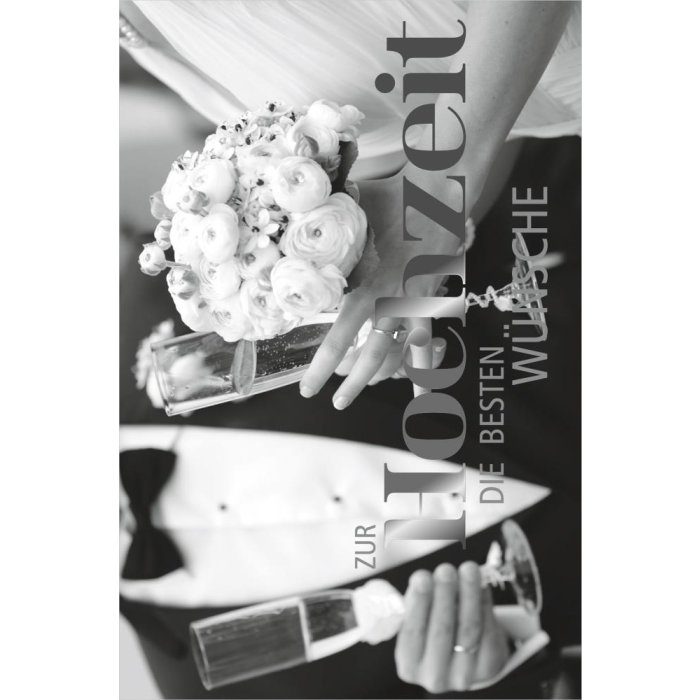 Artebene Card Embossing-Wedding-Bride and Groom-